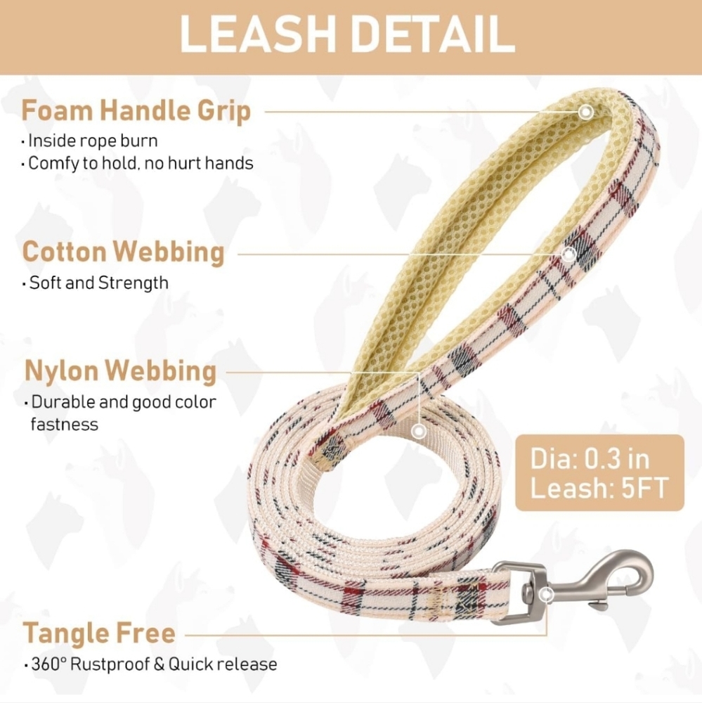 Pet Harness Collar and Leash Set - Picture 5 of 7
